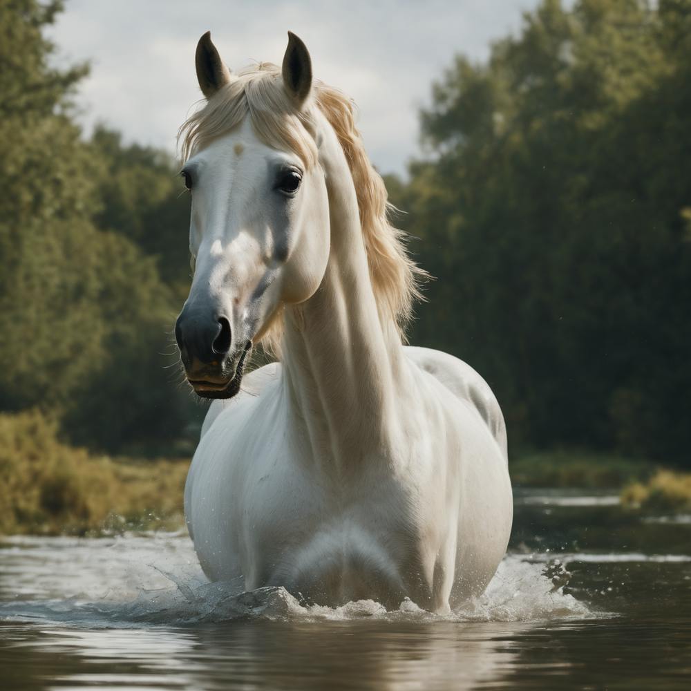 White Horse In the Water