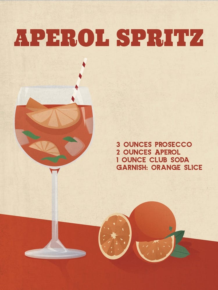 Aperol Spritz Print