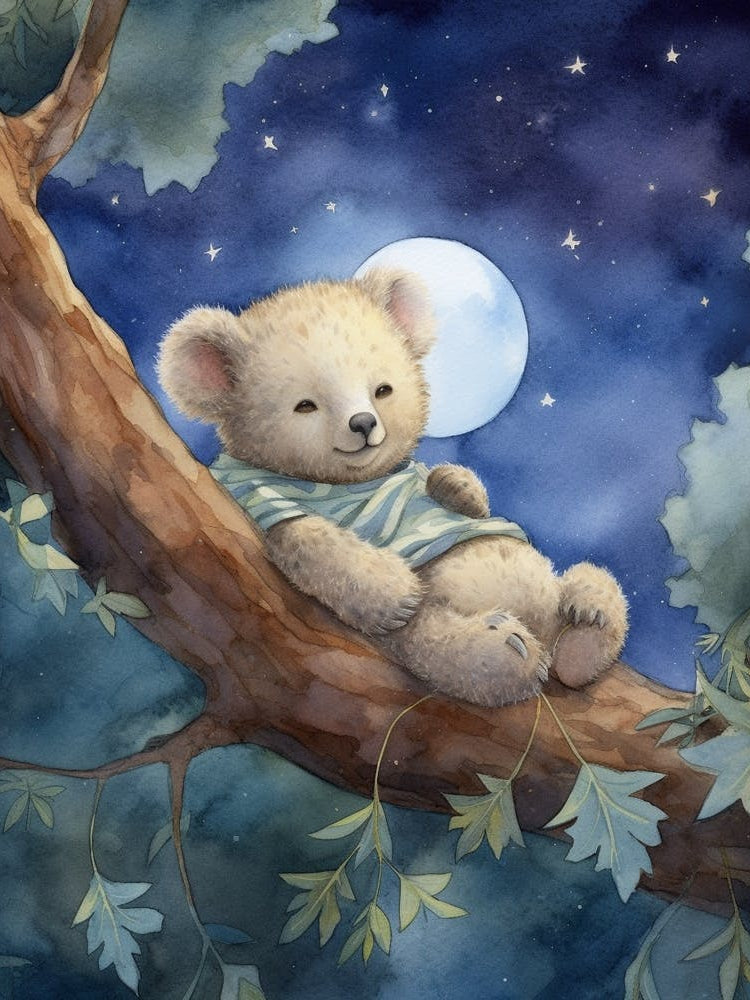 Baby Koala 3 Sleeping In The Clouds