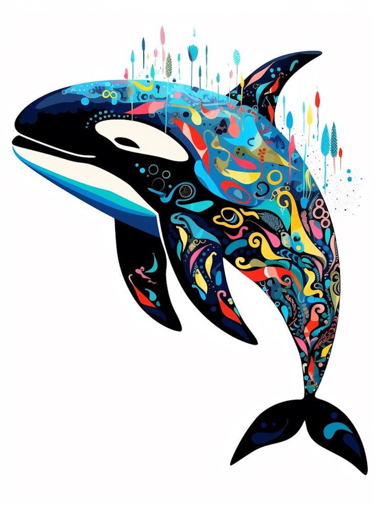 Orca Whale Pattern