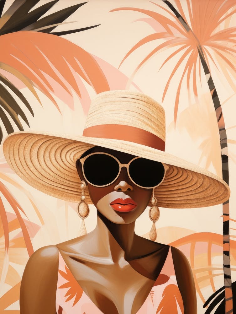 Woman In A Hat 25