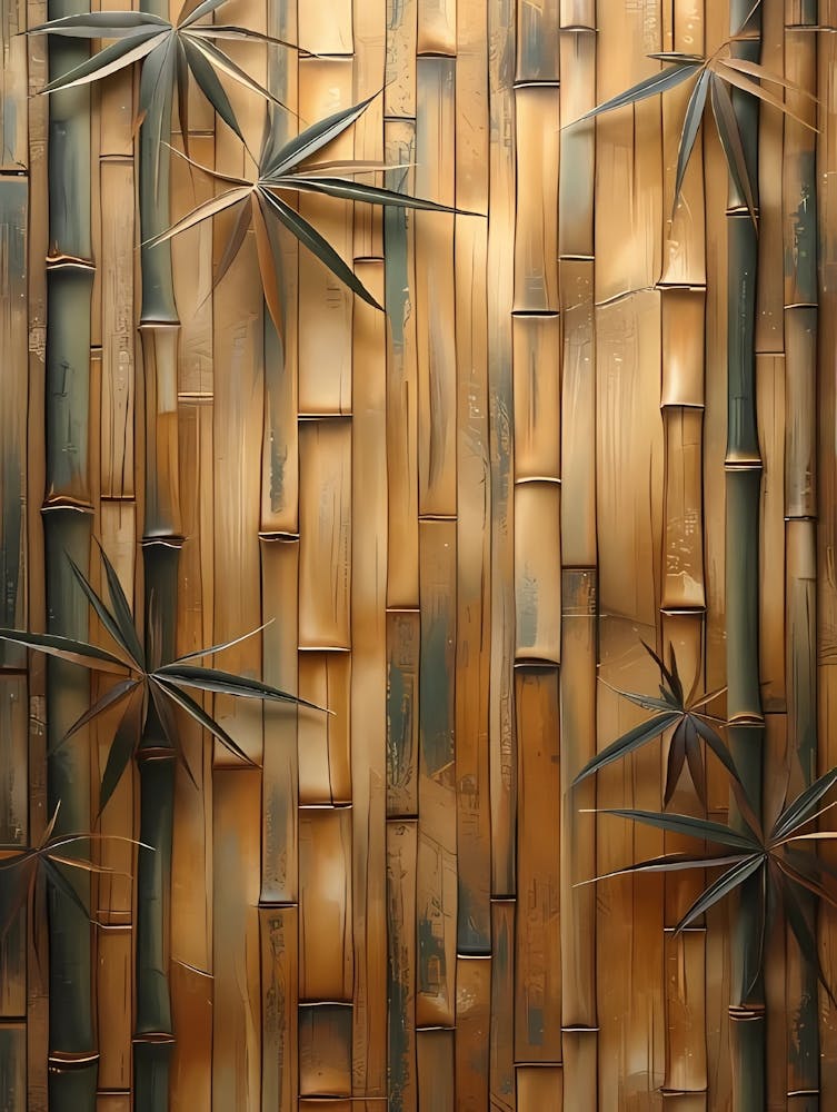 Bamboo Wall Art