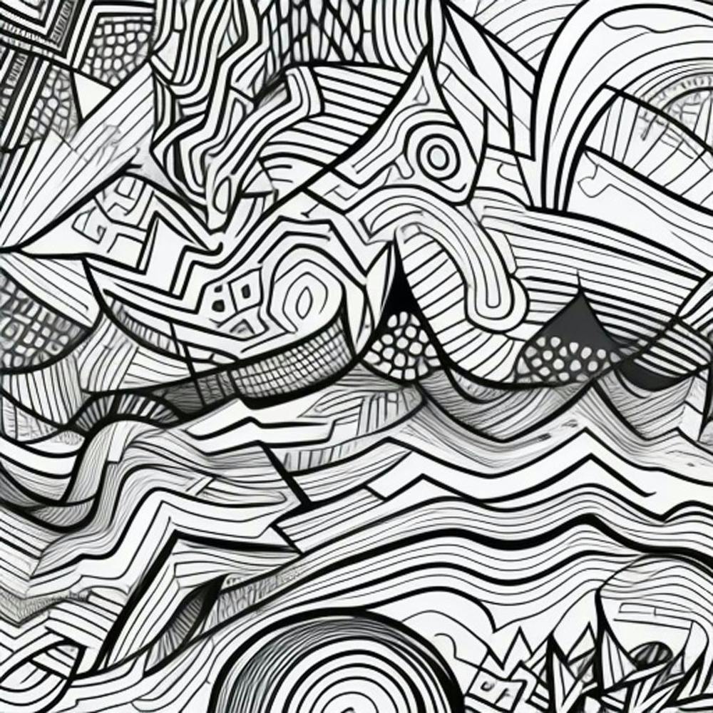 Abstract Doodle Patterns