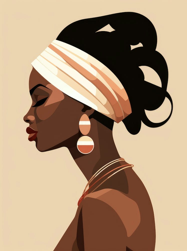African Woman Portrait 3