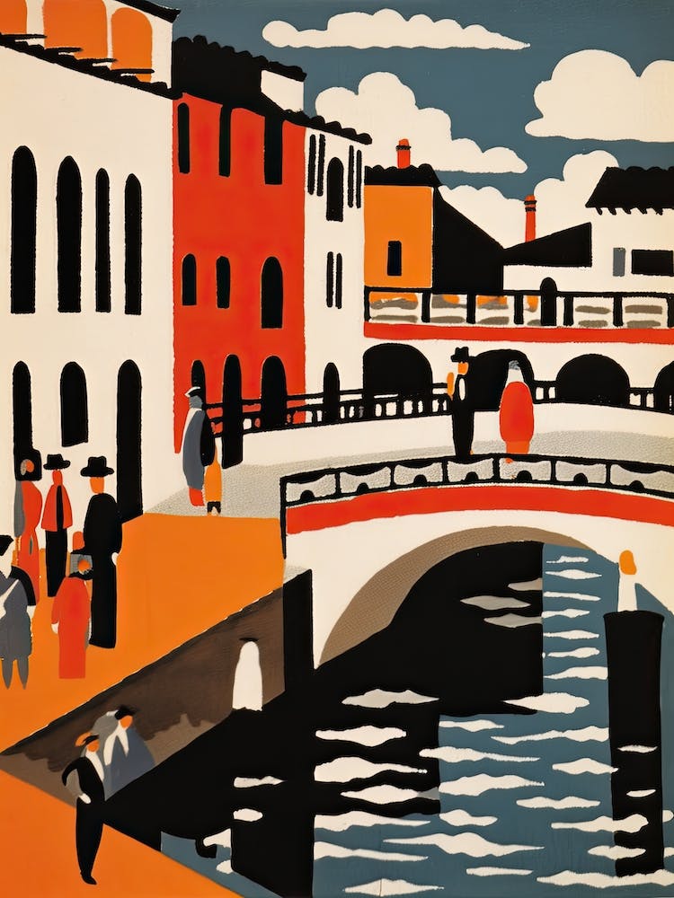 Ponte Santa Trinita, Florence Italy Colourful 2
