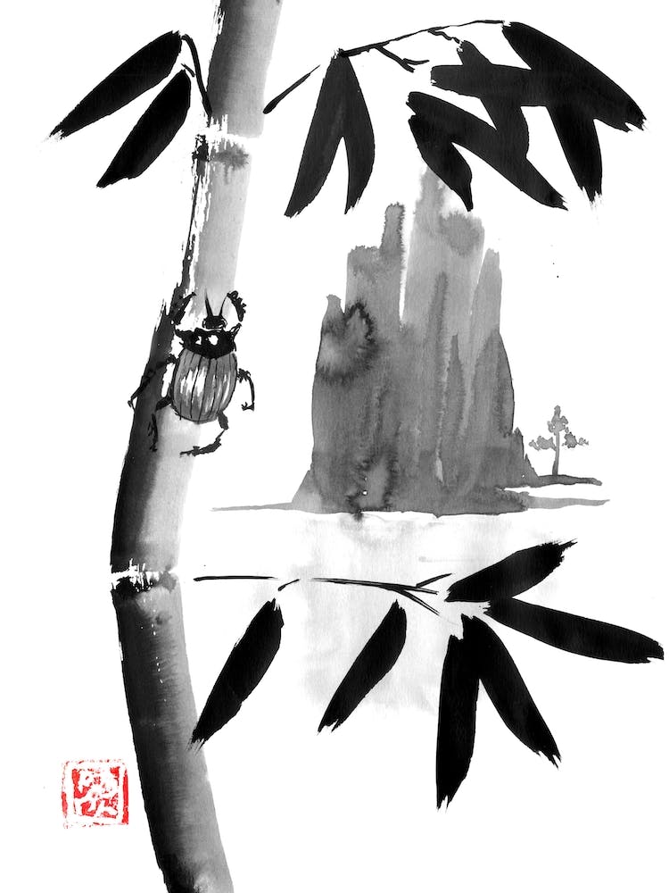 Beetle And Bamboo 02