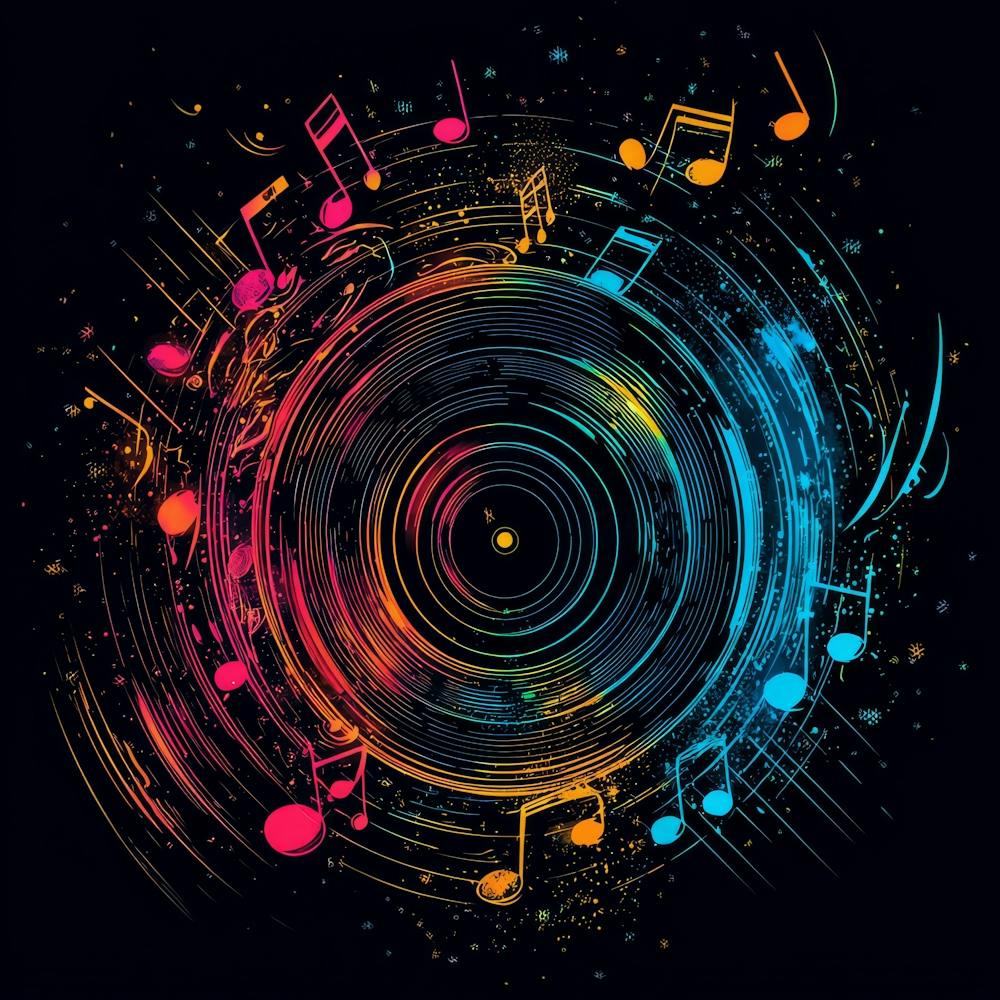 Abstract Music Background