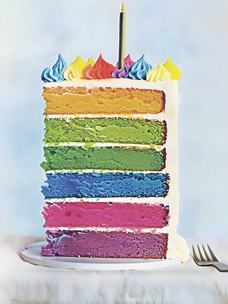 Rainbow Cake