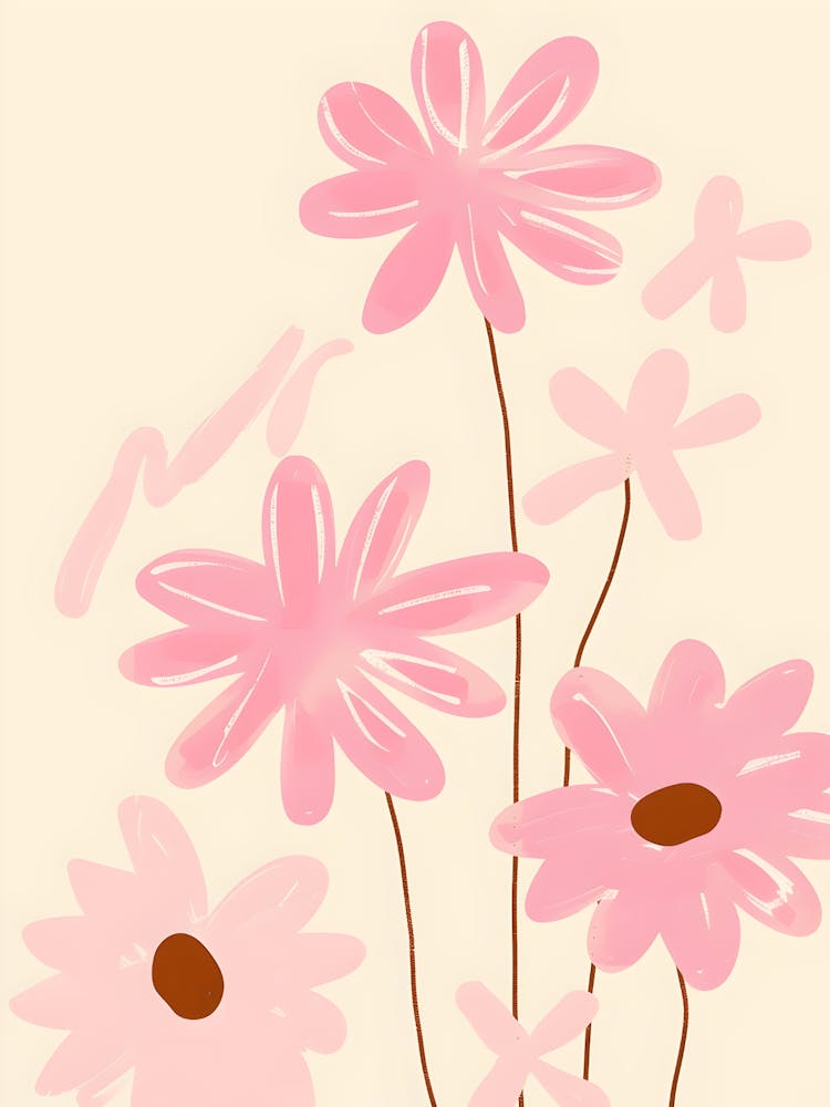 Pink Flowers 1