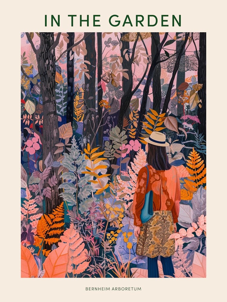 In The Garden Poster Bernheim Arboretum And Research Forest Usa 1