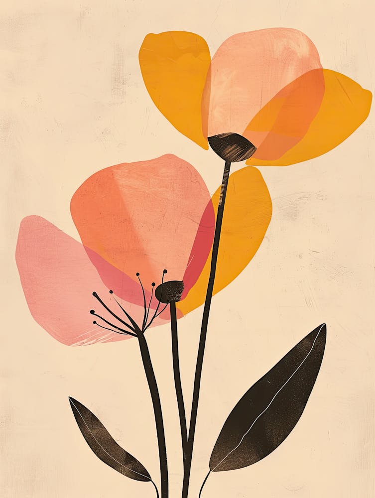 Cairo Flower Market Boho Minimalist Style 1