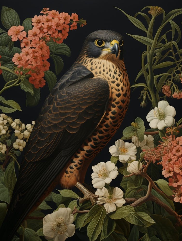 Dark And Moody Botanical Falcon 2