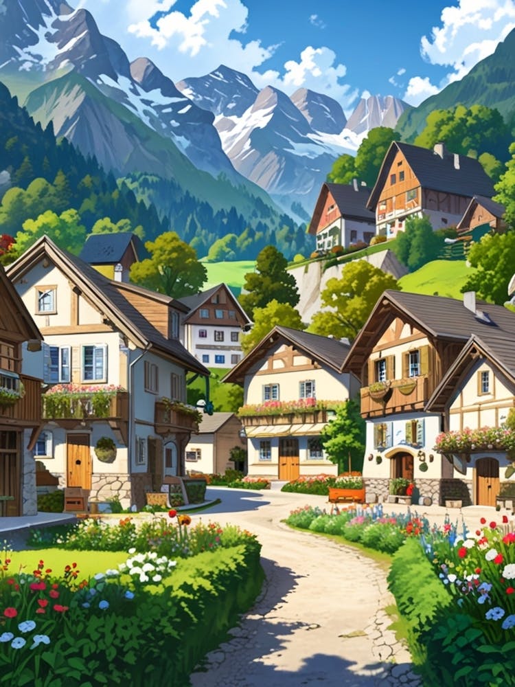 Village In The Mountains 7