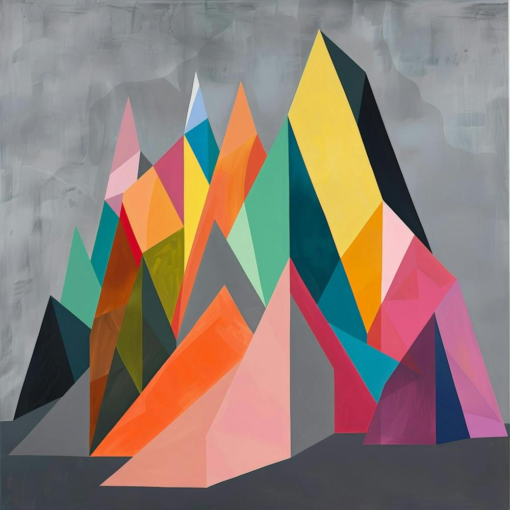 Abstract Mountains 5