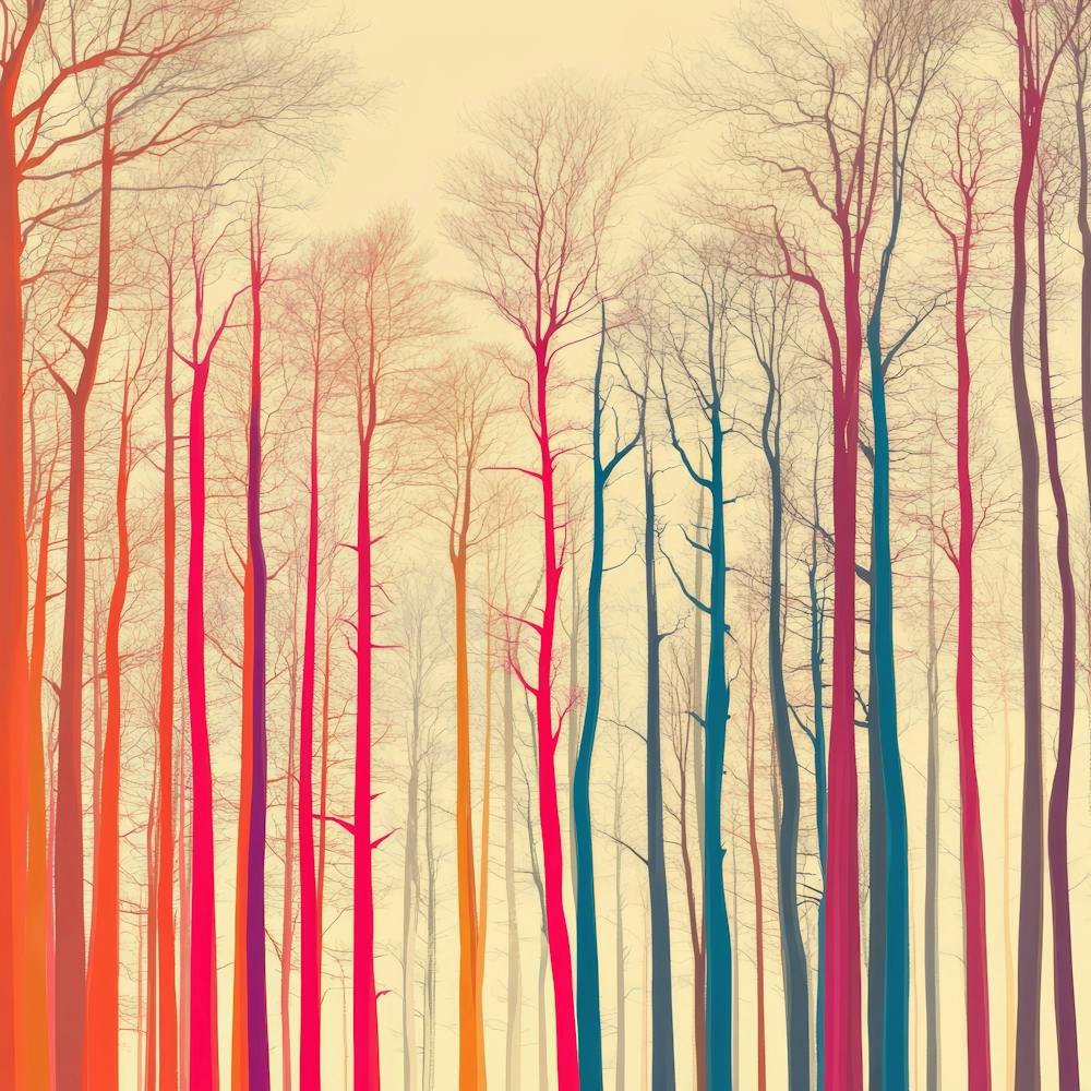Arbres Colorés 6