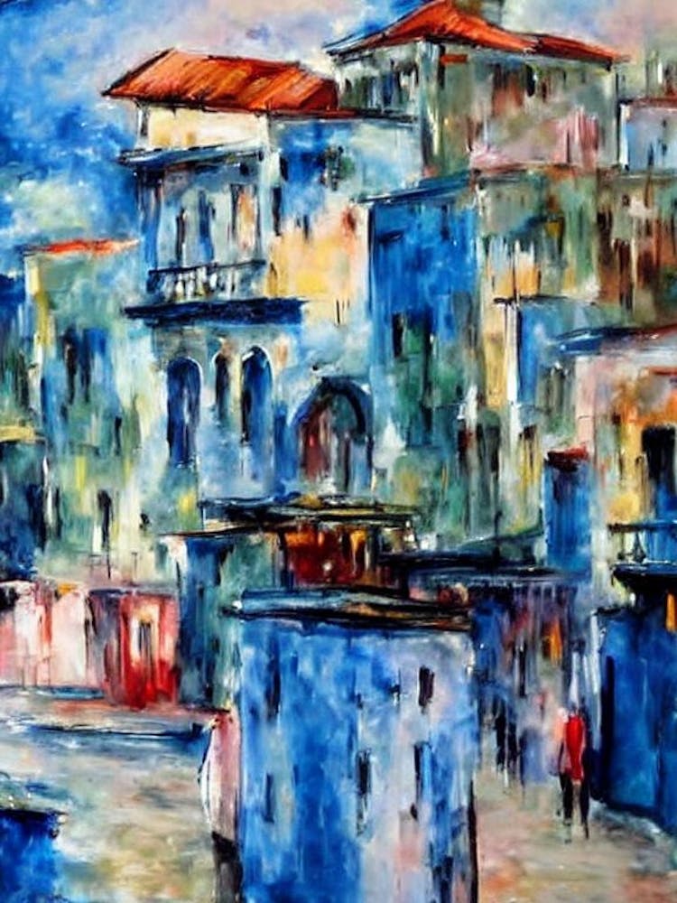 Port Of Havana Cuba Abstract Block 2 harbour