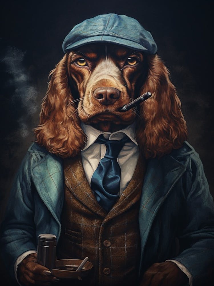 Gangster Dog Cocker Spaniel 2