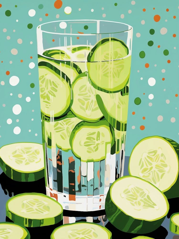 Gin & Tonic Pop Art Inspired 4