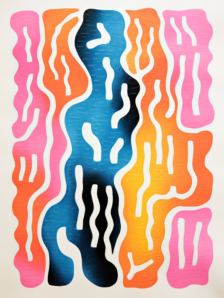 Quantum Ripples Sci Fi Abstract Flow