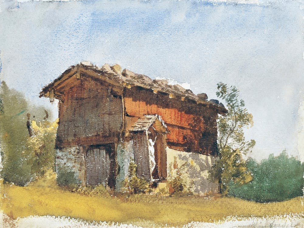Sanctuaire Tyrolien (1871), John Singer Sargent