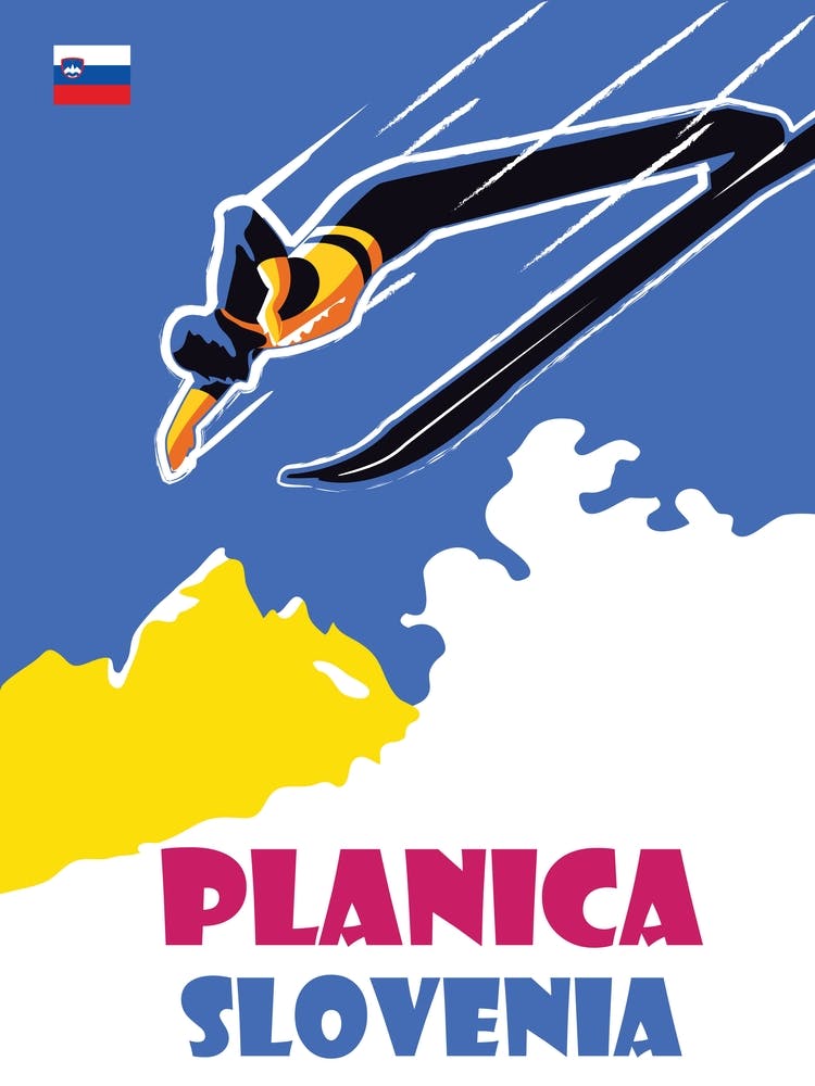 Planica, Slowenien, Skisprung