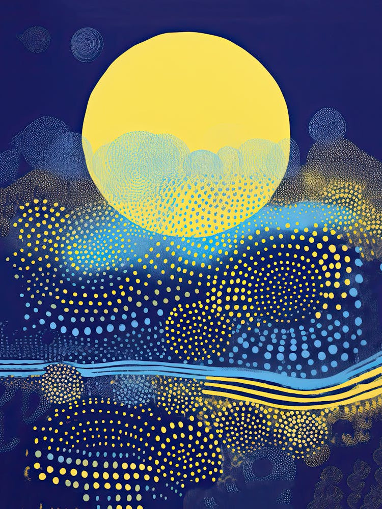 Tidal Synapses Oceanic Neural Dream