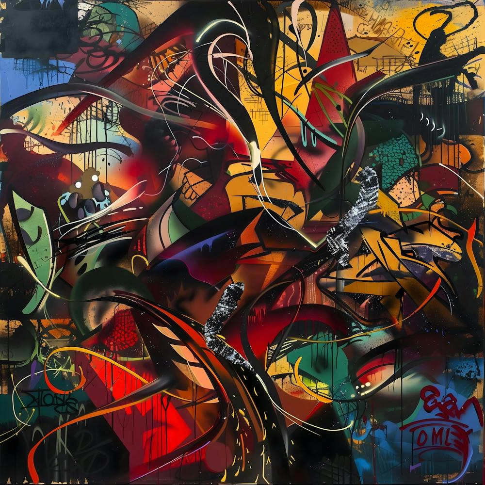 Flying, Graffiti, Street Art, Urban Hues