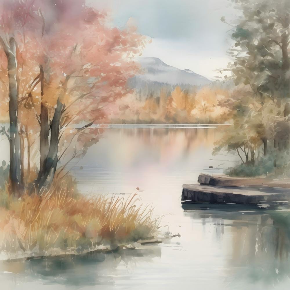 Mountain Side Lake