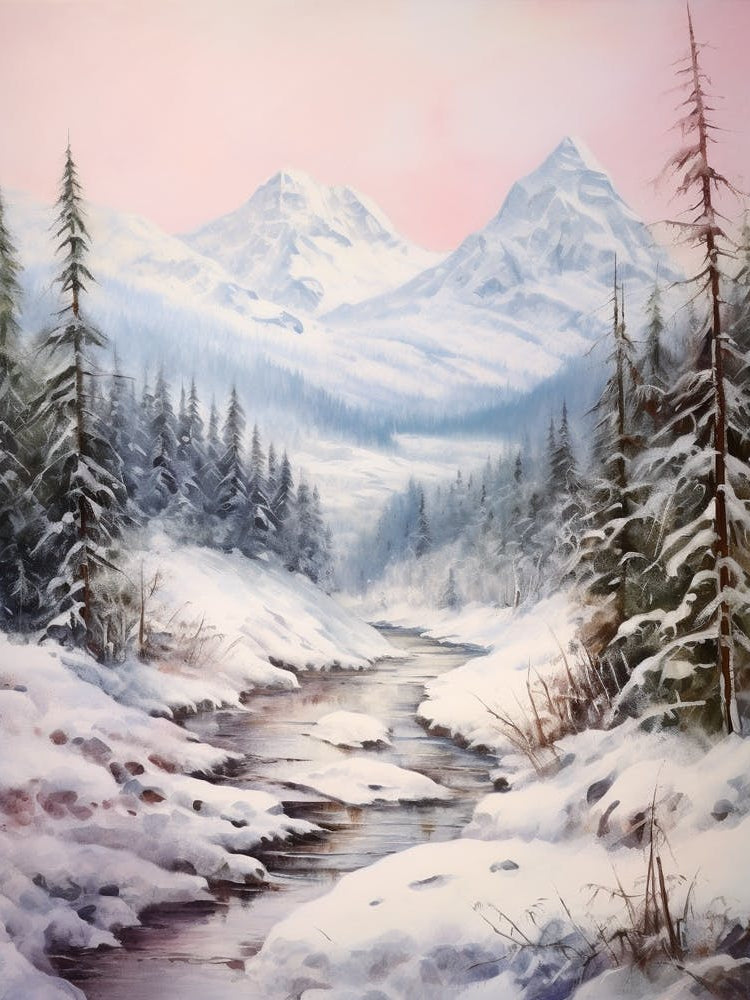 Dreamy Winter Painting Tatra National Park Poland 4