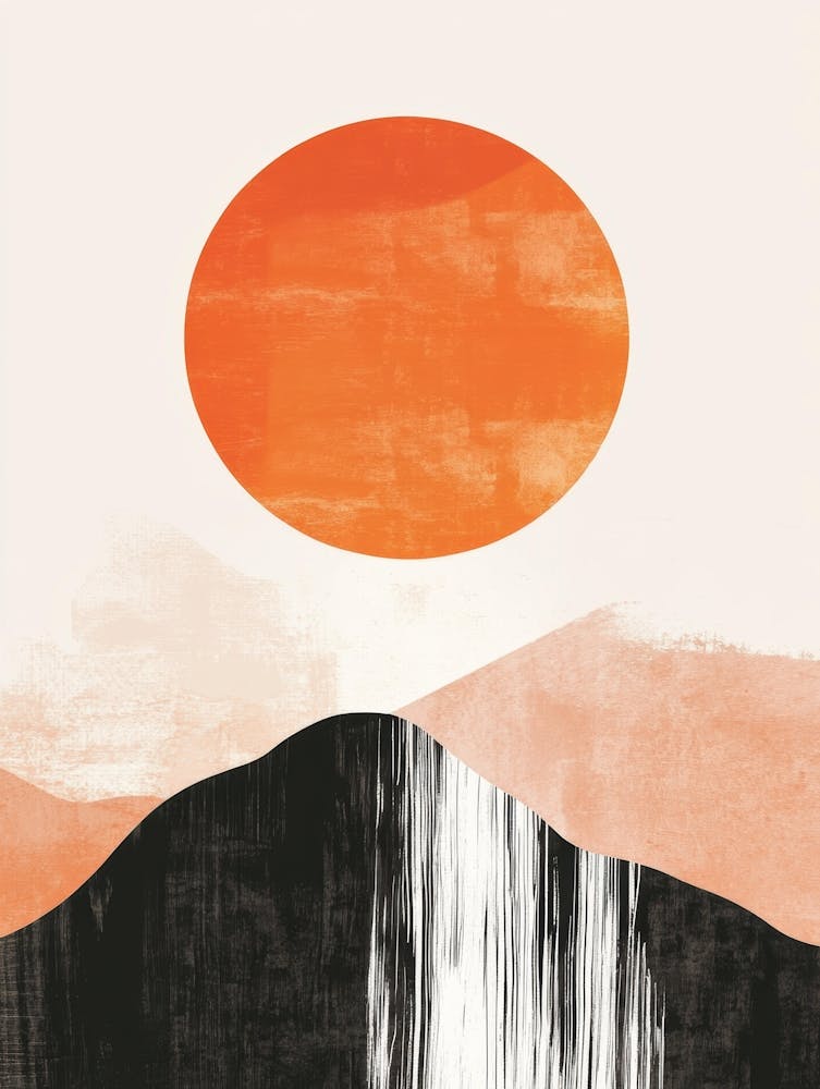 Sunset In The Mountains 125