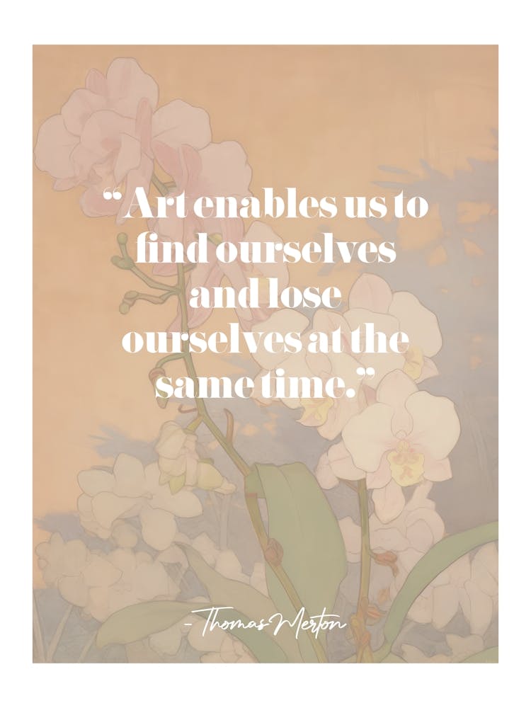 Art Quote By Thomas Merton
