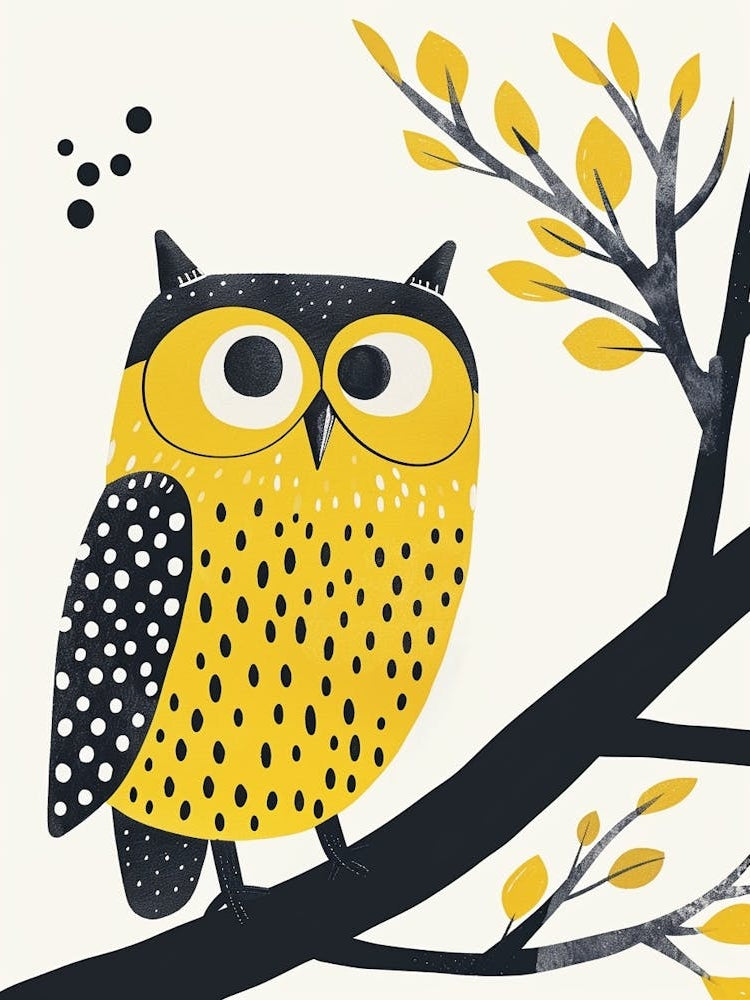 Yellow Owl 4