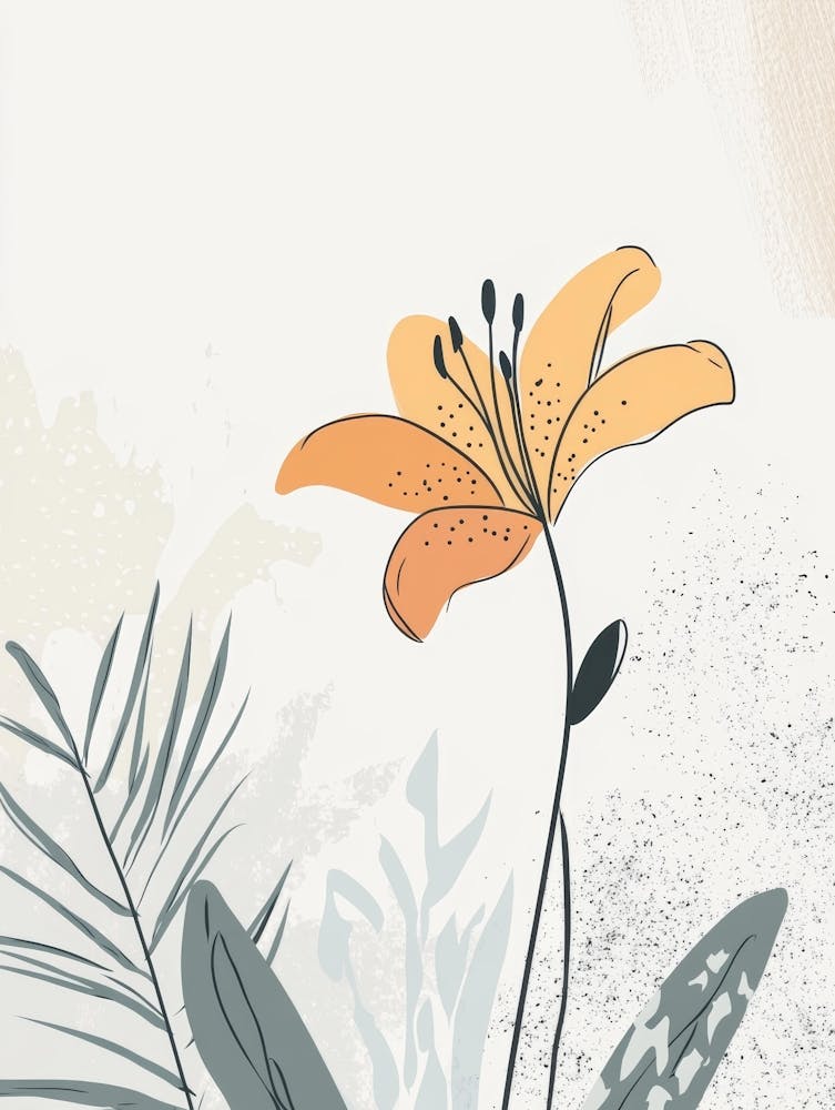 Orange Lily 1
