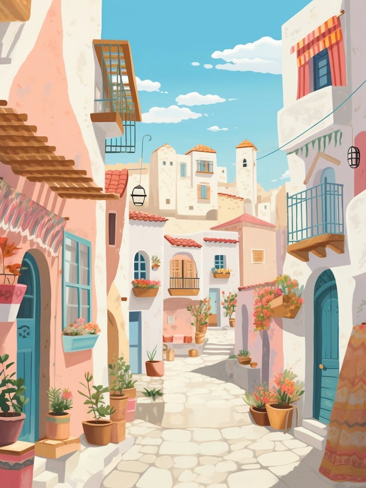 Agadir Morocco 1 Illustration