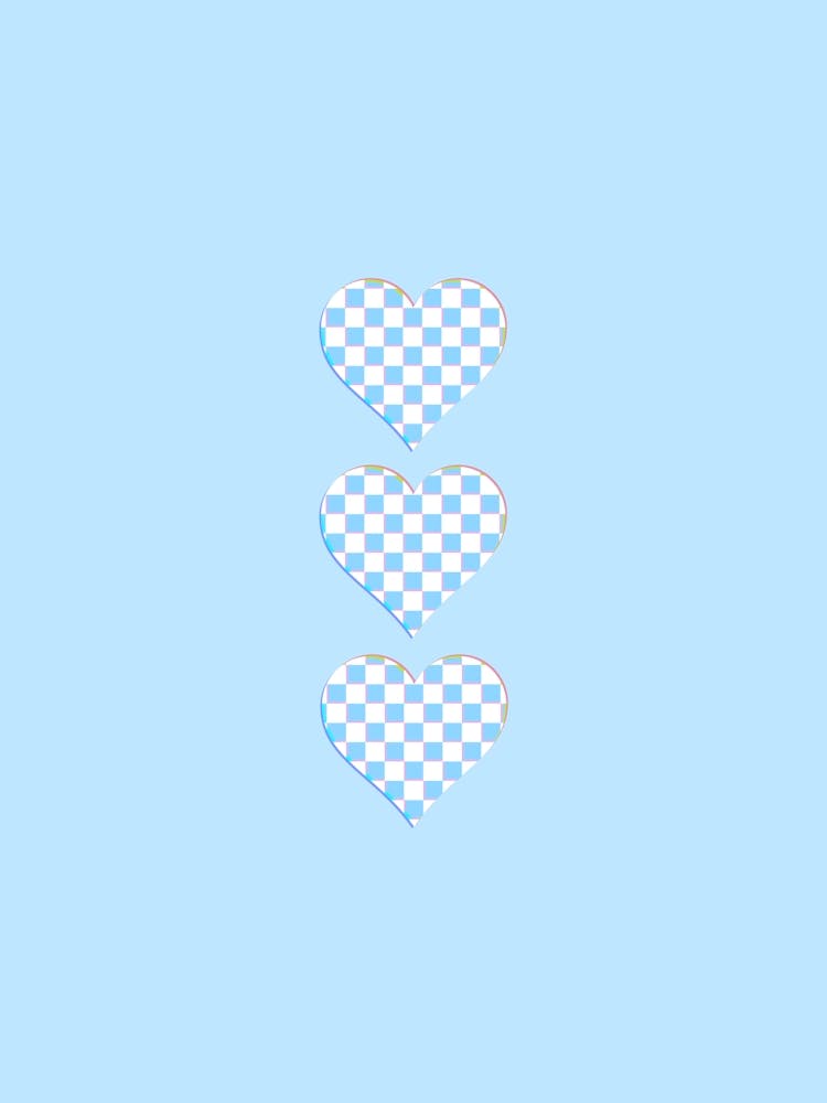 Checkered Hearts