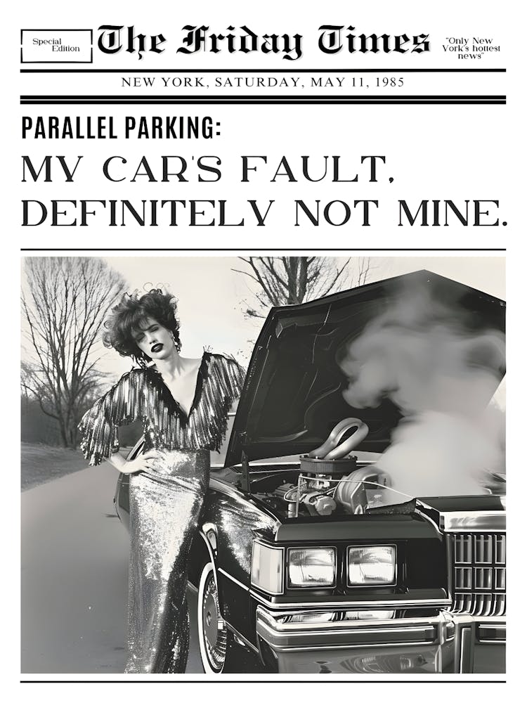 Parallel Parking My Car'S Fault Definitely Not Mine