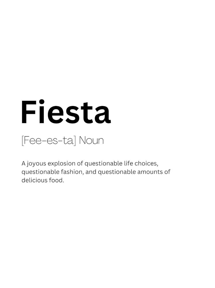 Fiesta Definition Meaning