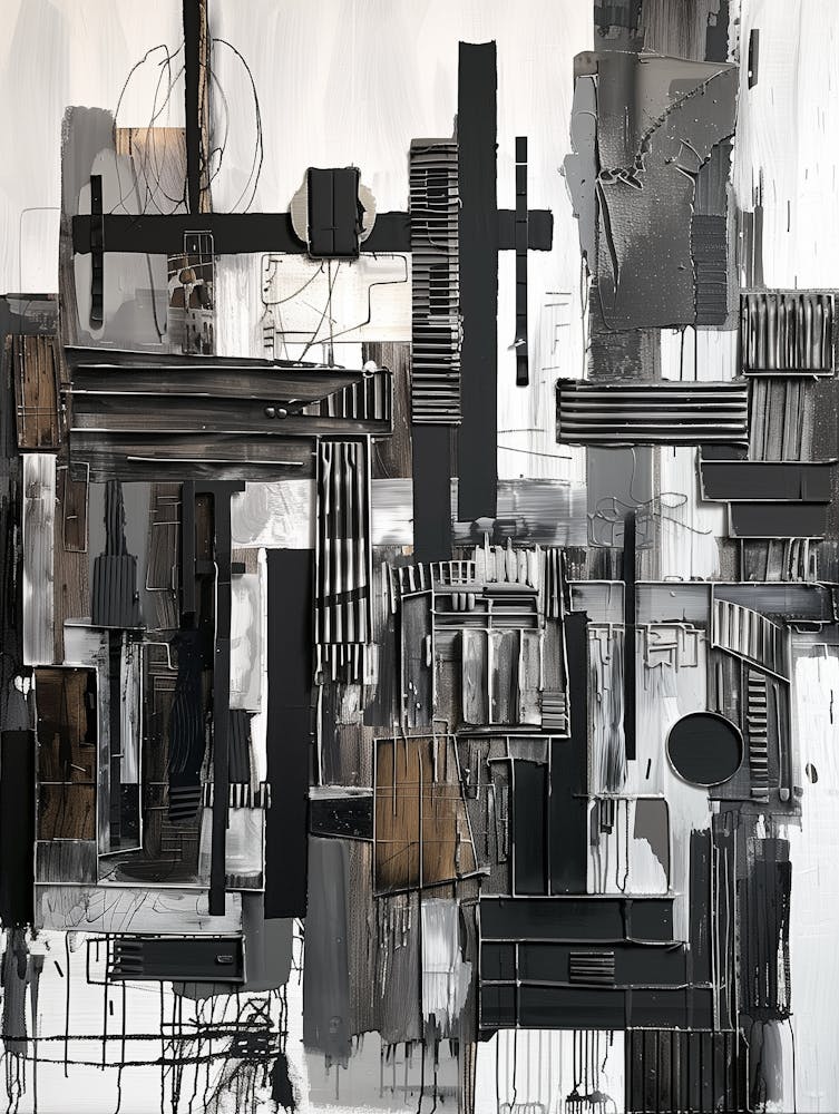 Abstraktes Gemälde 45