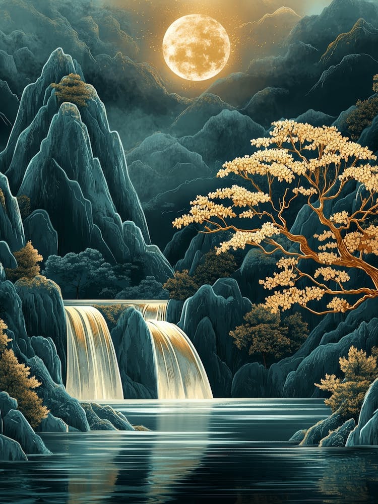 Asian Landscape Painting 2