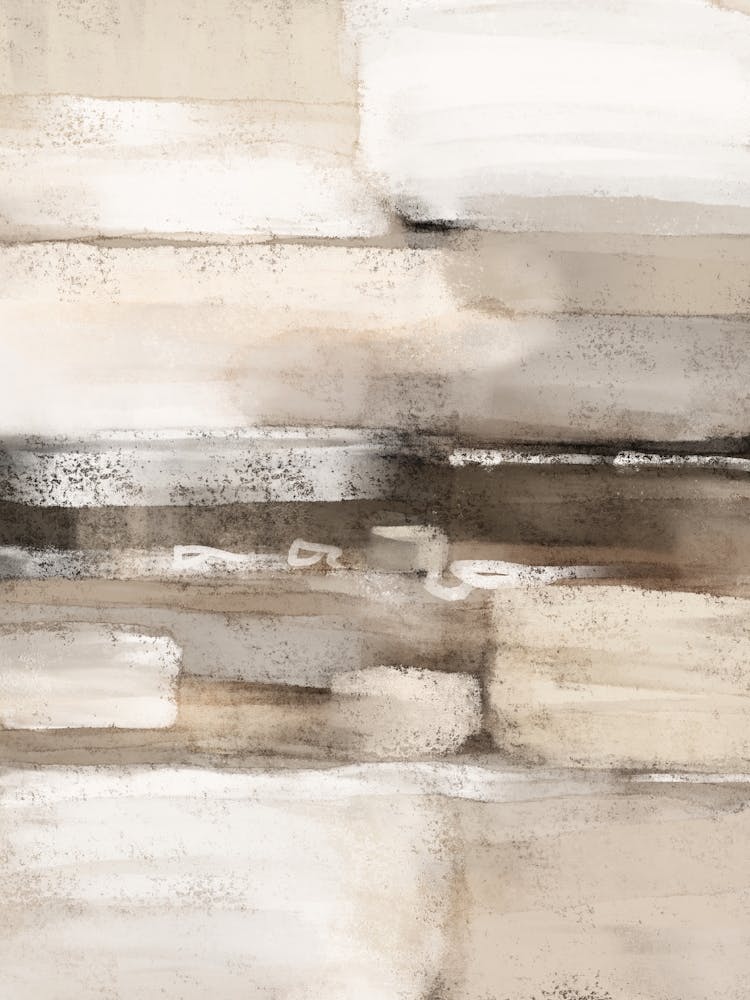 Beige Textured Abstract 2