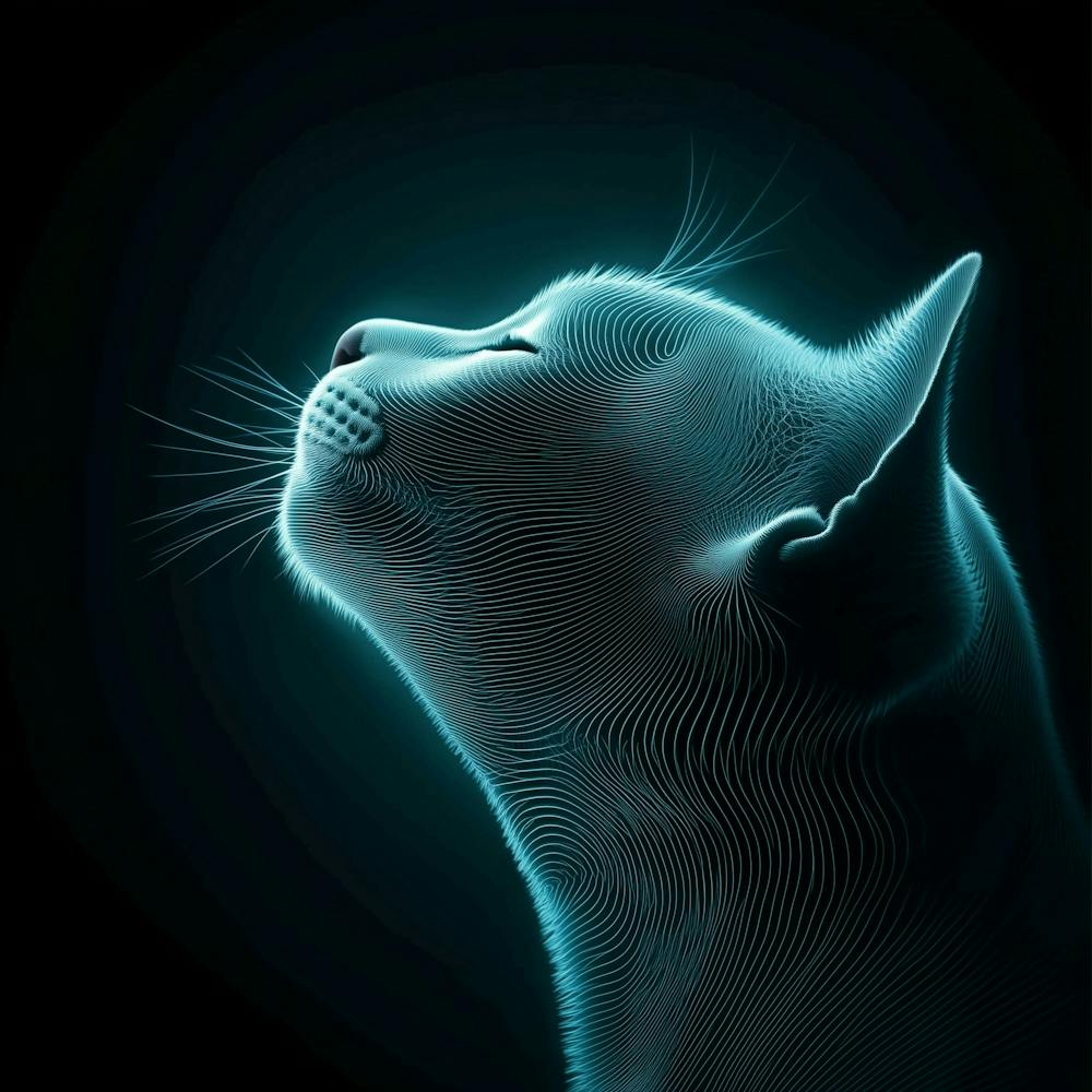 Oculusredbeard A Disappearing Schroedingers Cat Looking At A Qu 3ff7bbd7 6add 4045 8814 8713baf2eaf4