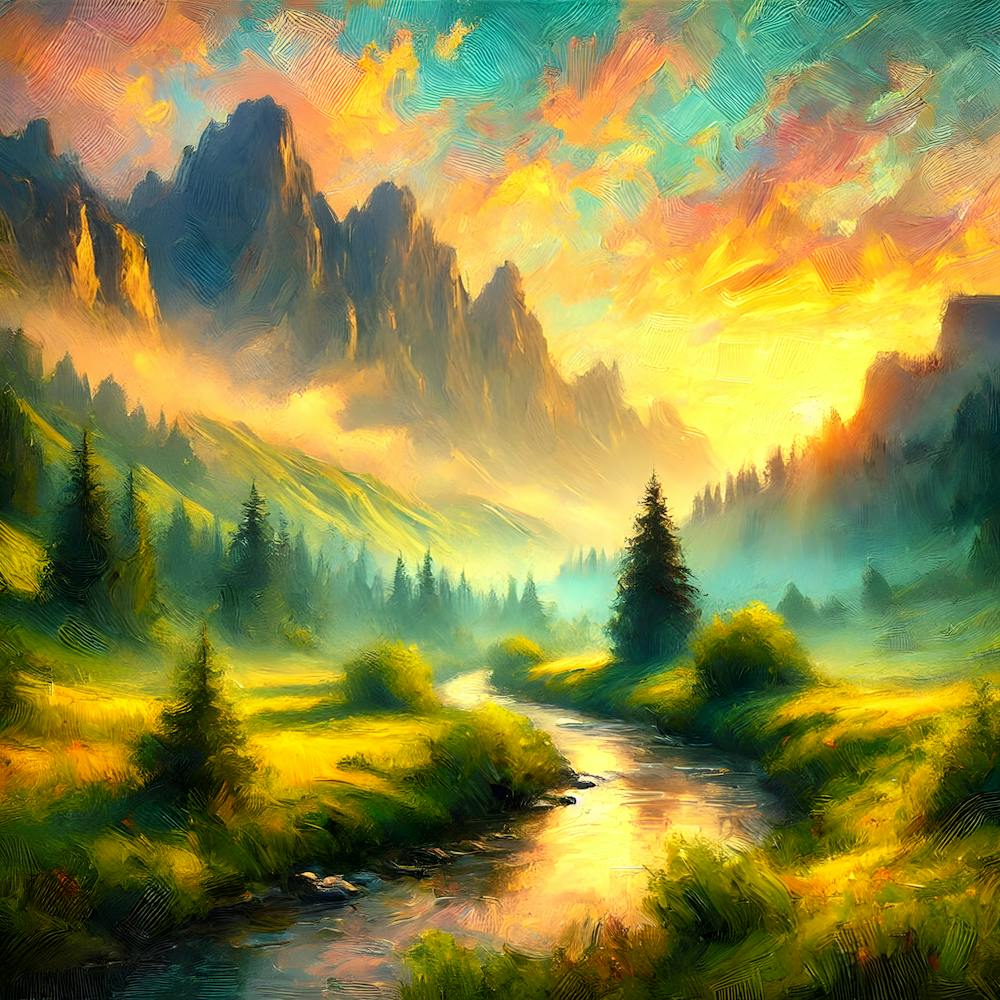 Echoes Of Dawn Serenity In The Peak