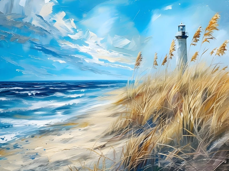 Lighthouse On The Beach 2