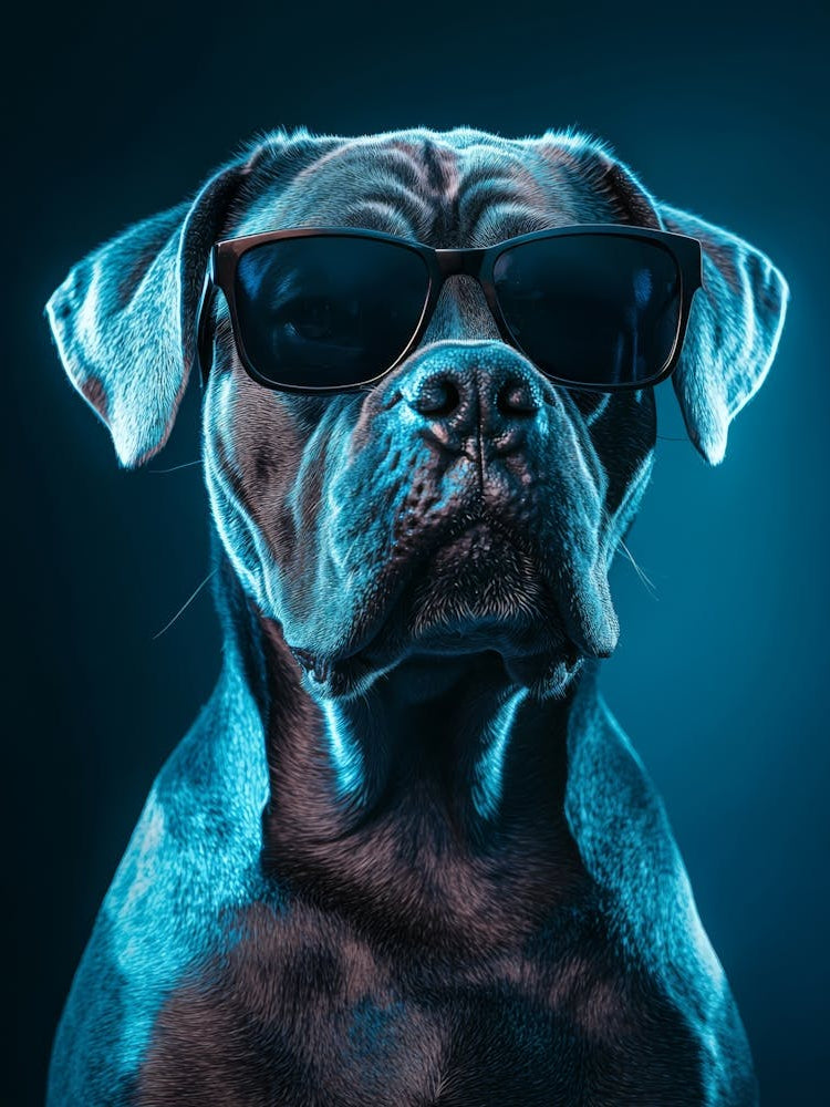 Cane Corso Portrait Powerful Generated with AI