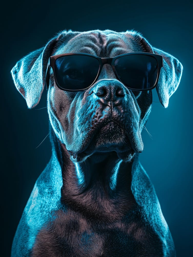 Cane Corso Portrait Powerful Generated with AI