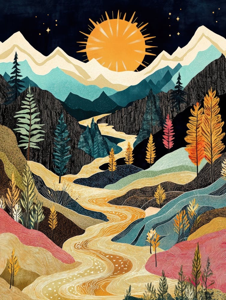 Berglandschaft 13