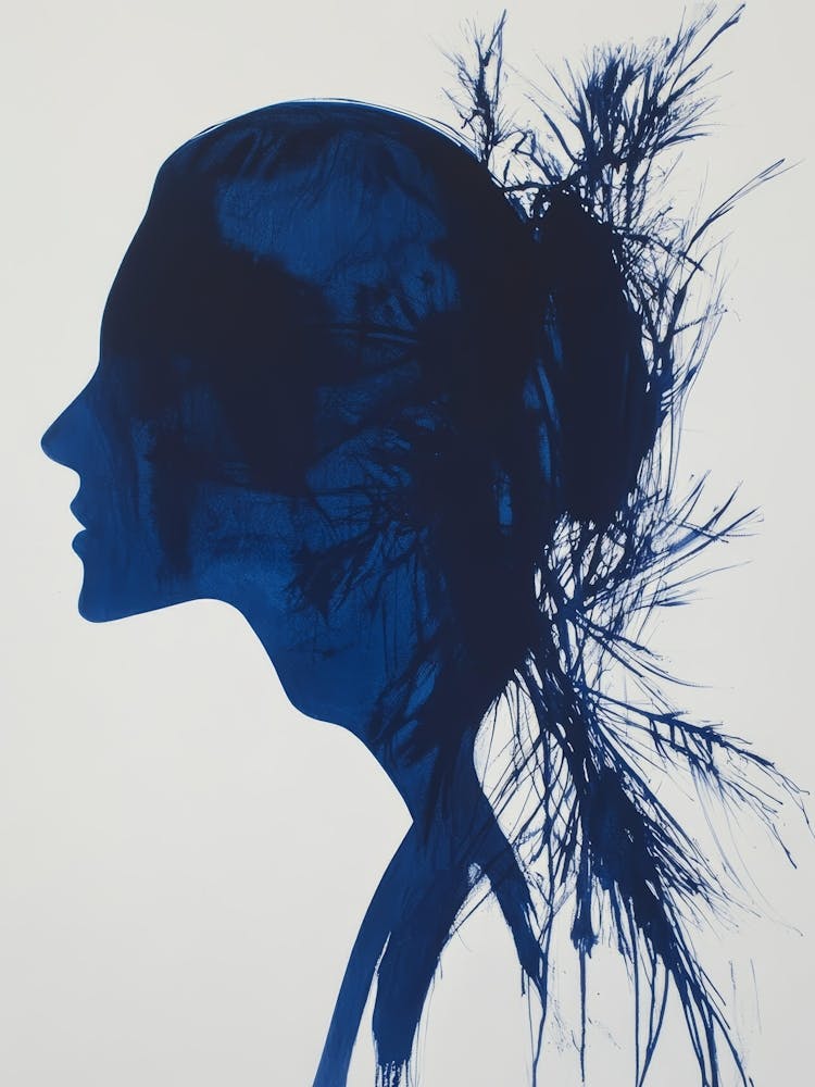 Silhouette Of A Woman 91