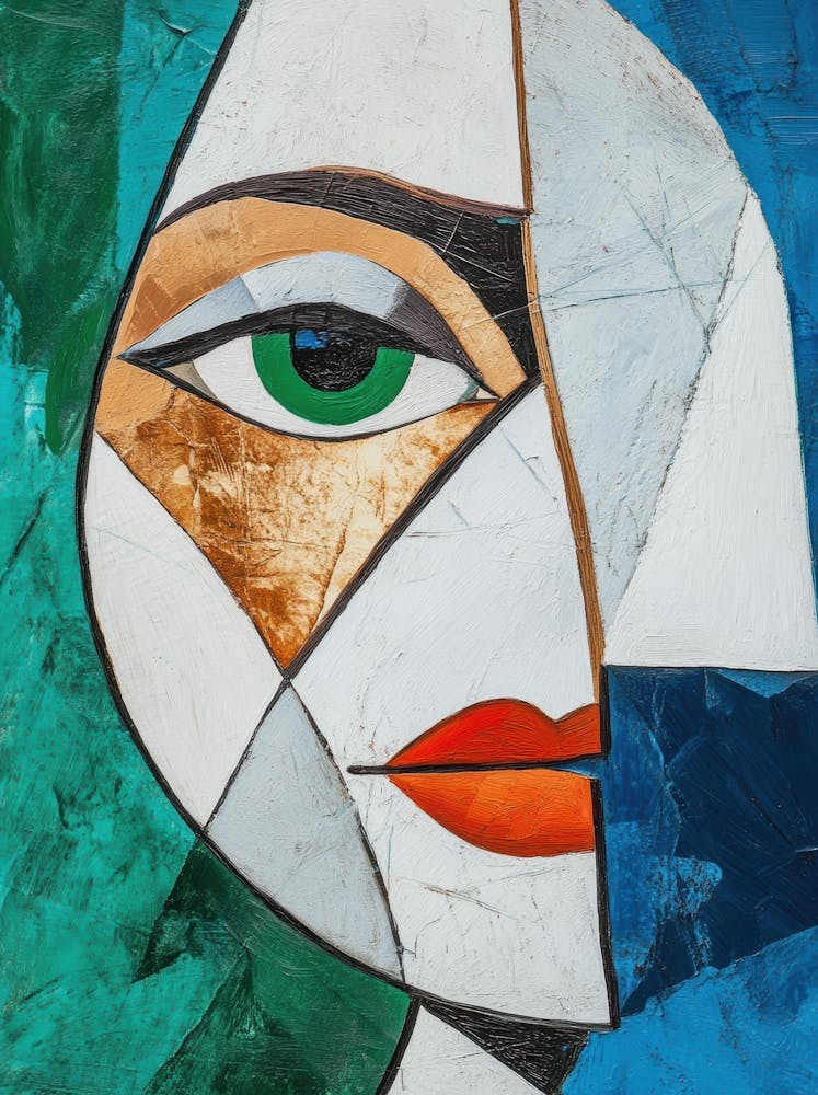 Abstract Portrait Of A Woman 145