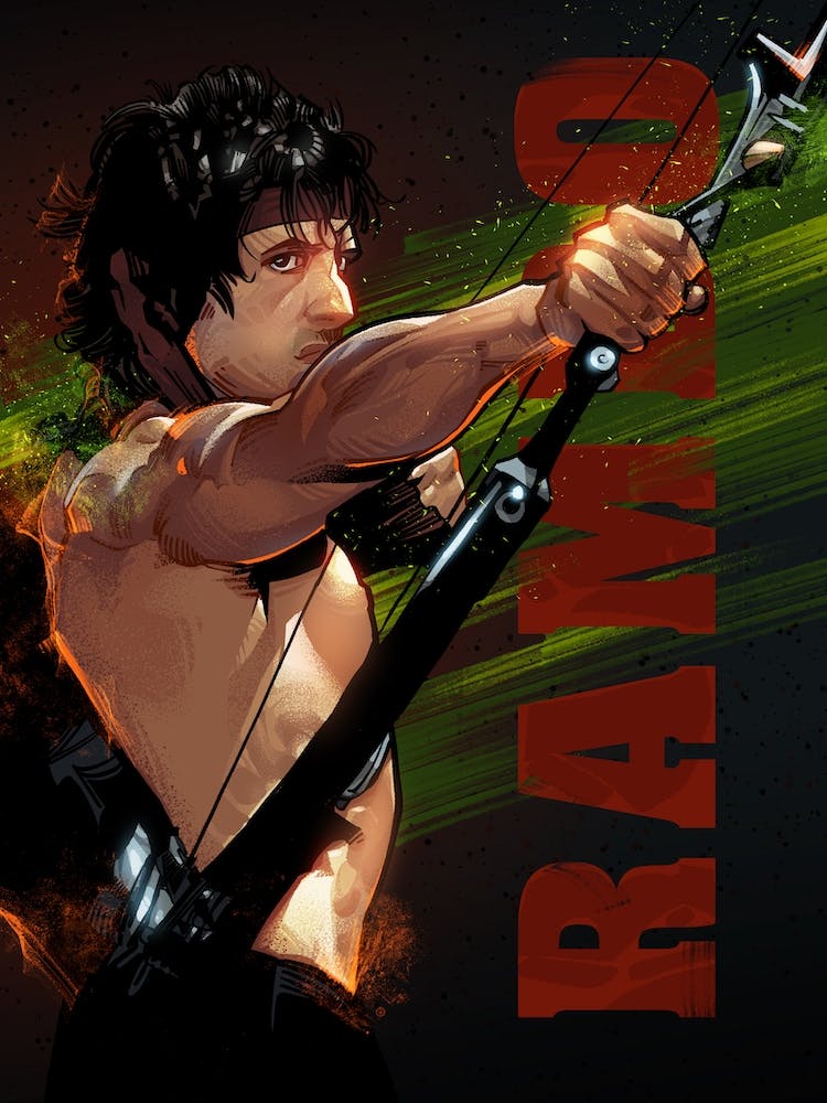 Rambo with title
