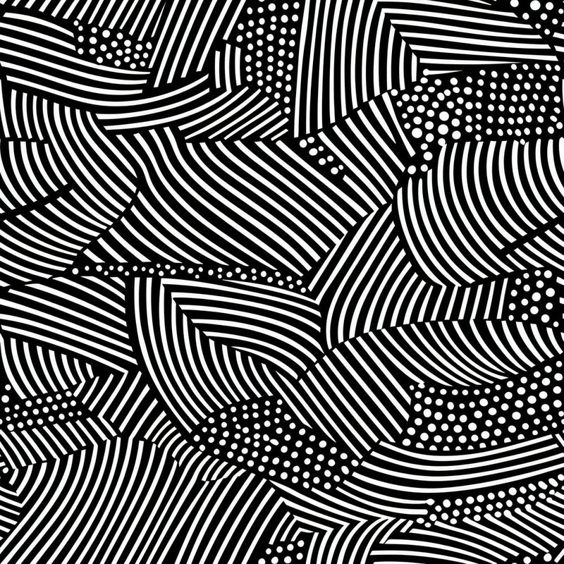 Doodles In Black And White Line Art 1